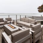 Sunset House outdoor seating area