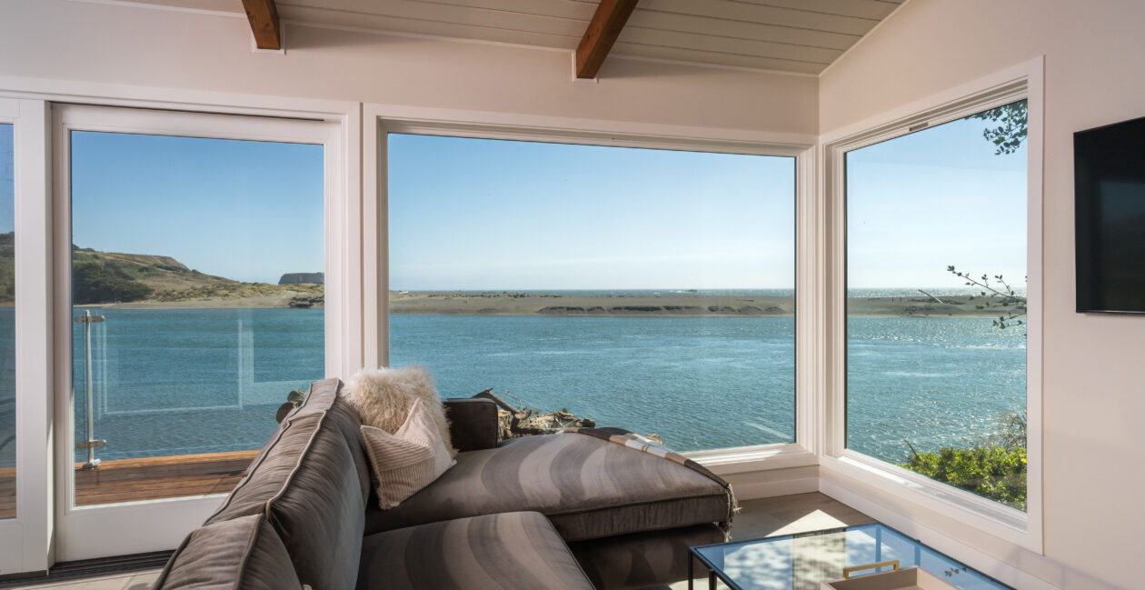 Headlands house sunset view - Northern California vacation rental