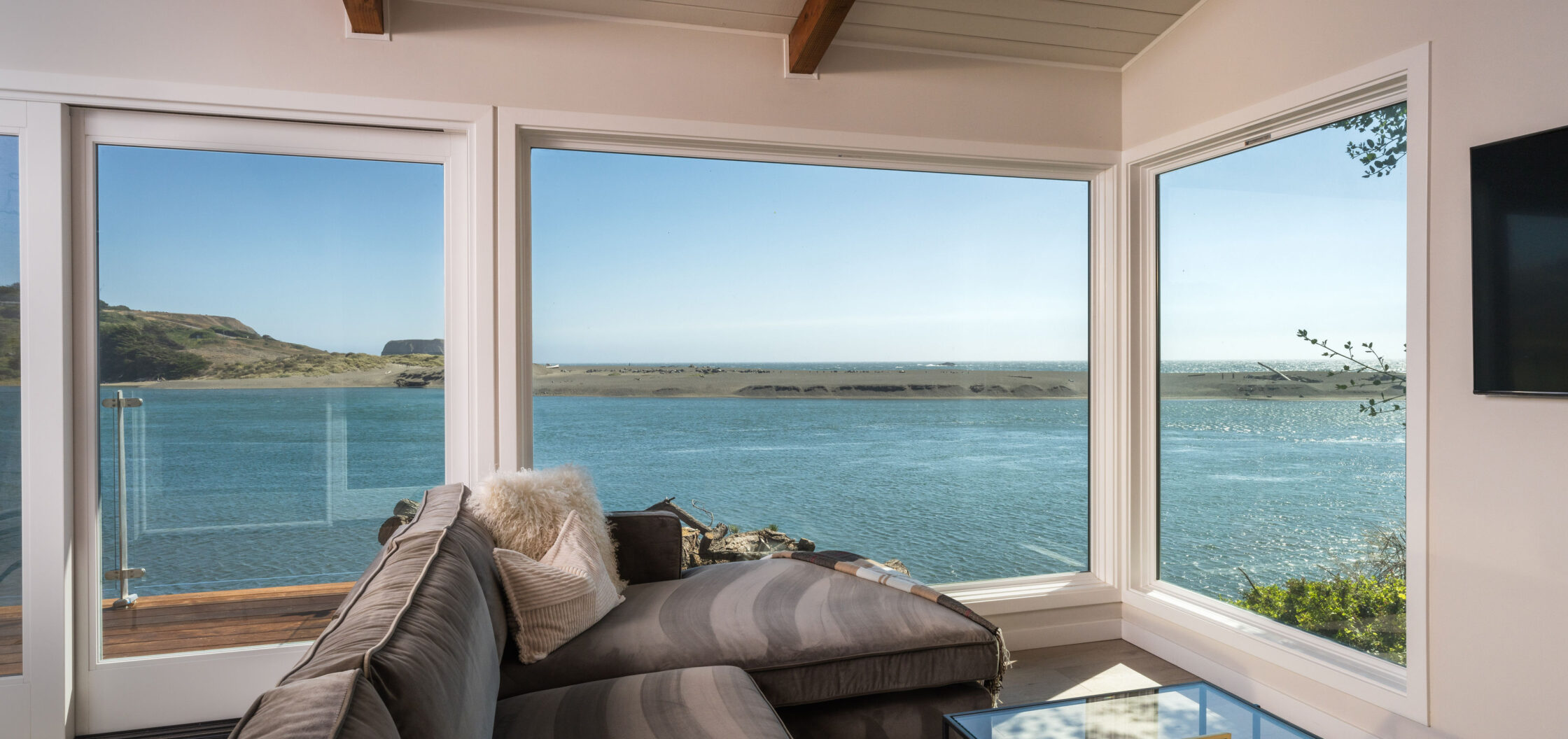 Headlands house sunset view - Northern California vacation rental