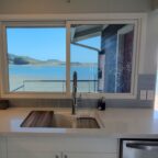 Kitchen with a view at the Oceana House - Rental in CA